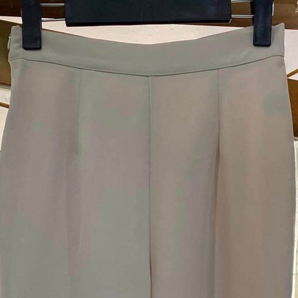 High-waisted flared office trousers - Picture 3 of 4